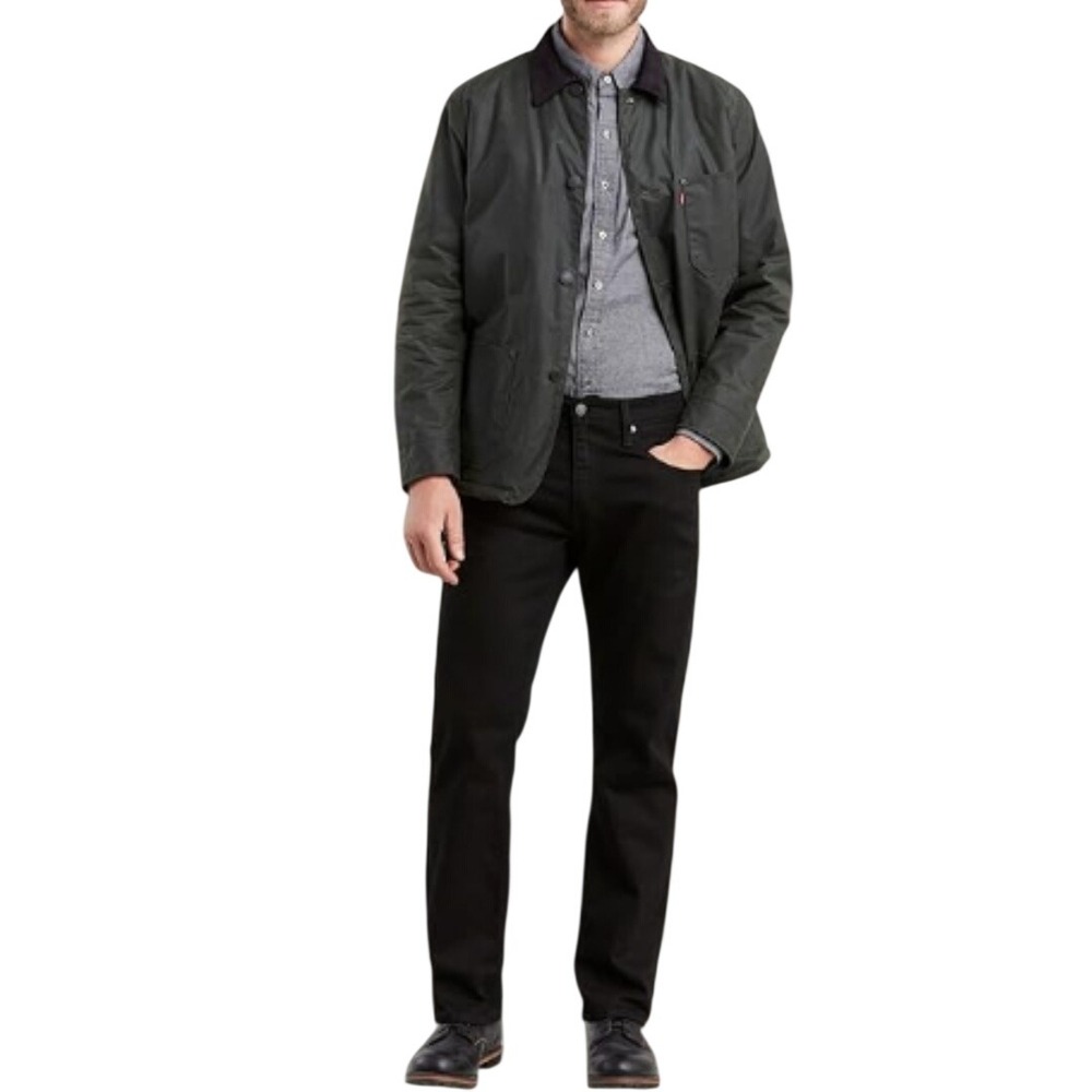 Levi's Men's Black‎ 559 Relaxed Straight Stretch Jeans Size 34 x 34